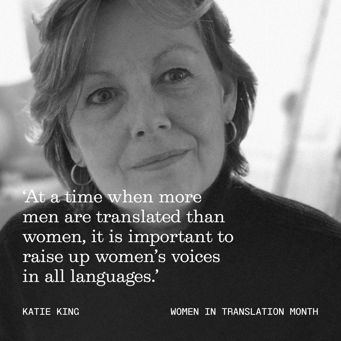 Katie King on Women in Translation Month