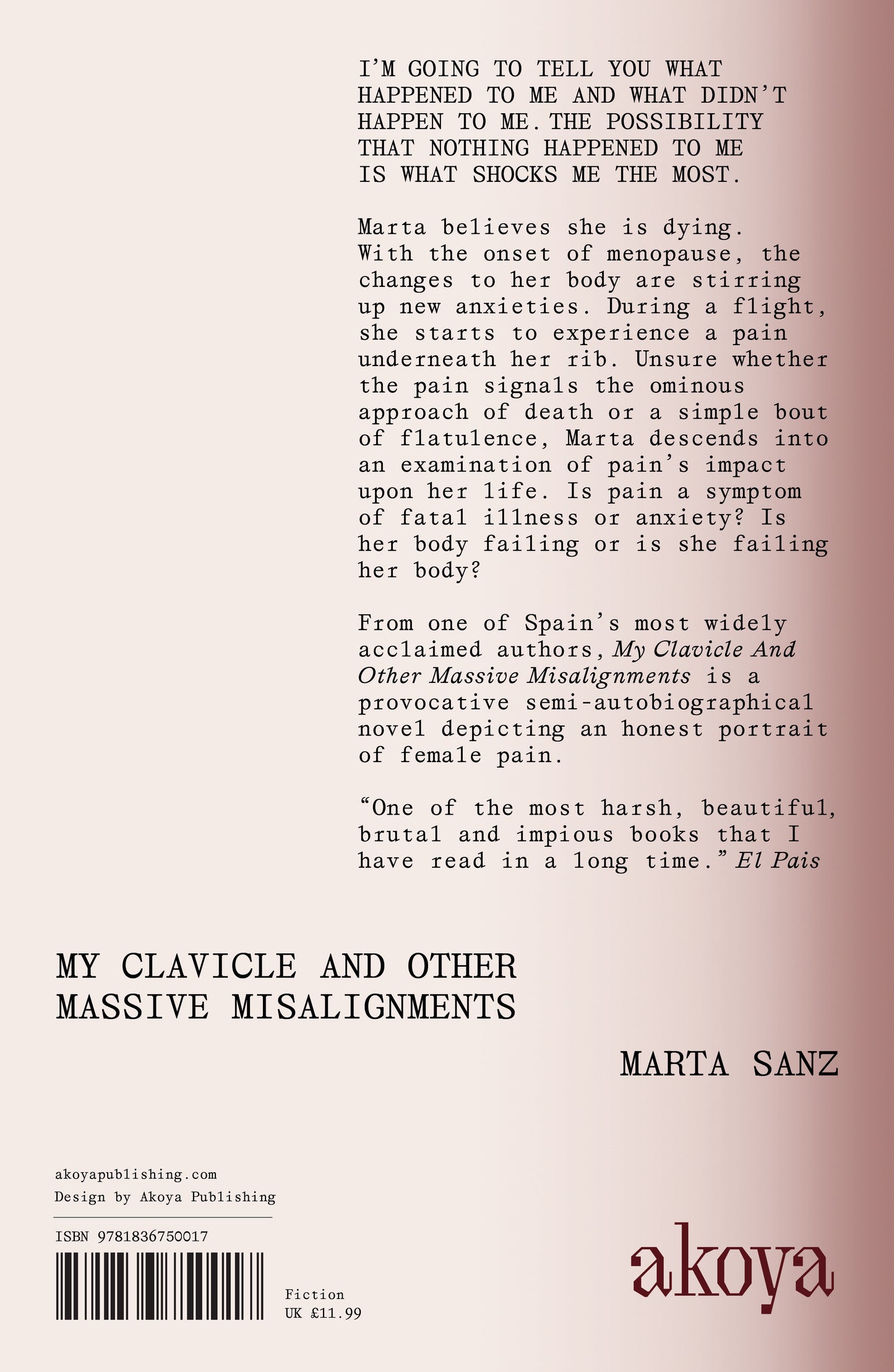 My Clavicle And Other Massive Misalignments