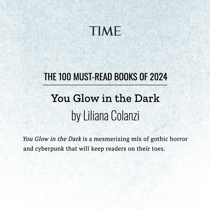 Time Magazine chooses You Glow in the Dark in their list of 100 Must-Read Books of 2024